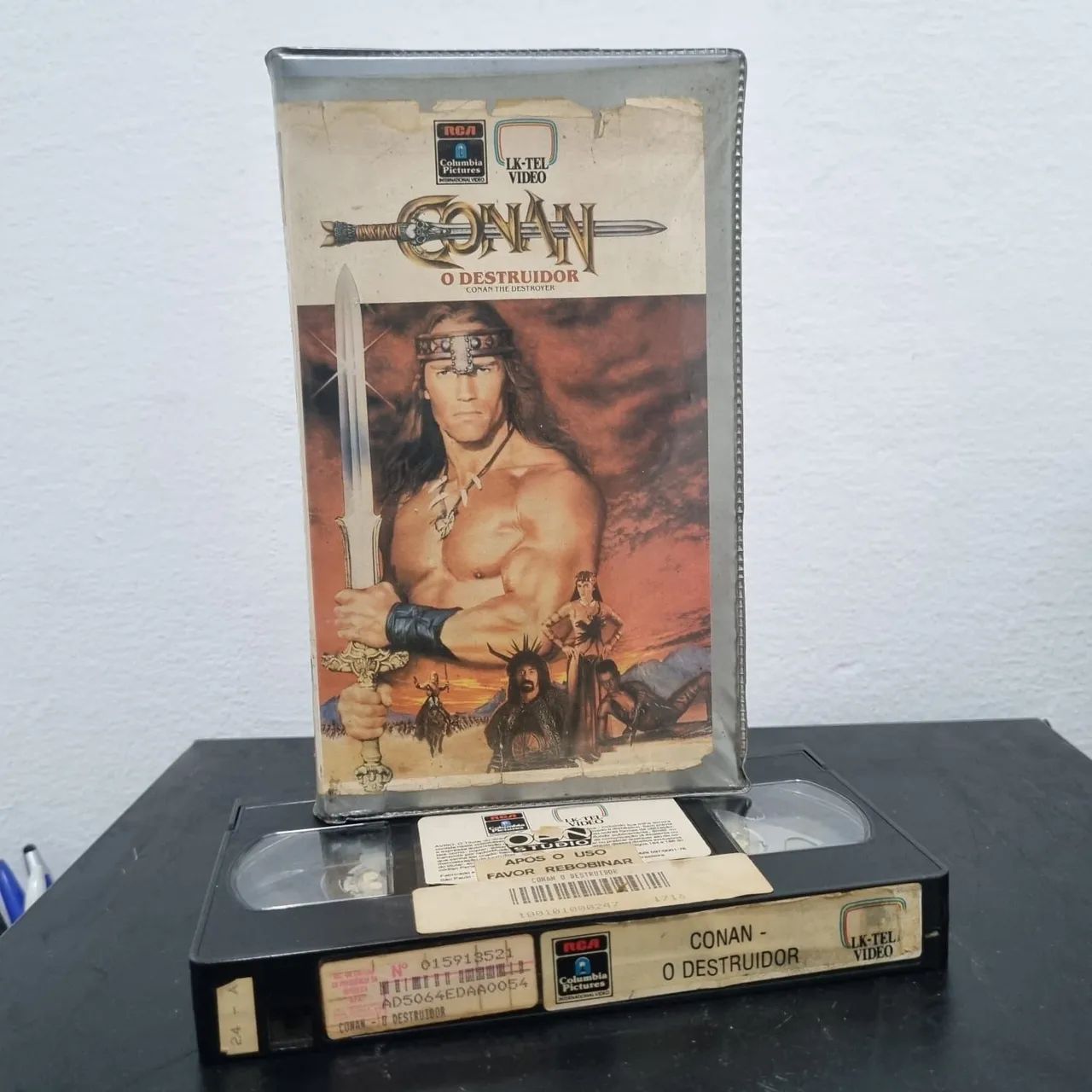 Conan O Destruidor VHS LEGENDADO