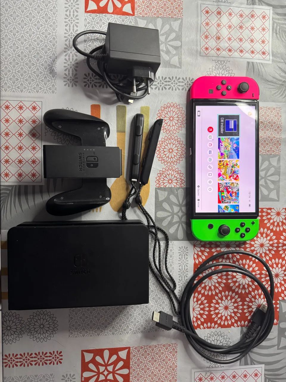 Nintendo switch oled desbloqueado 