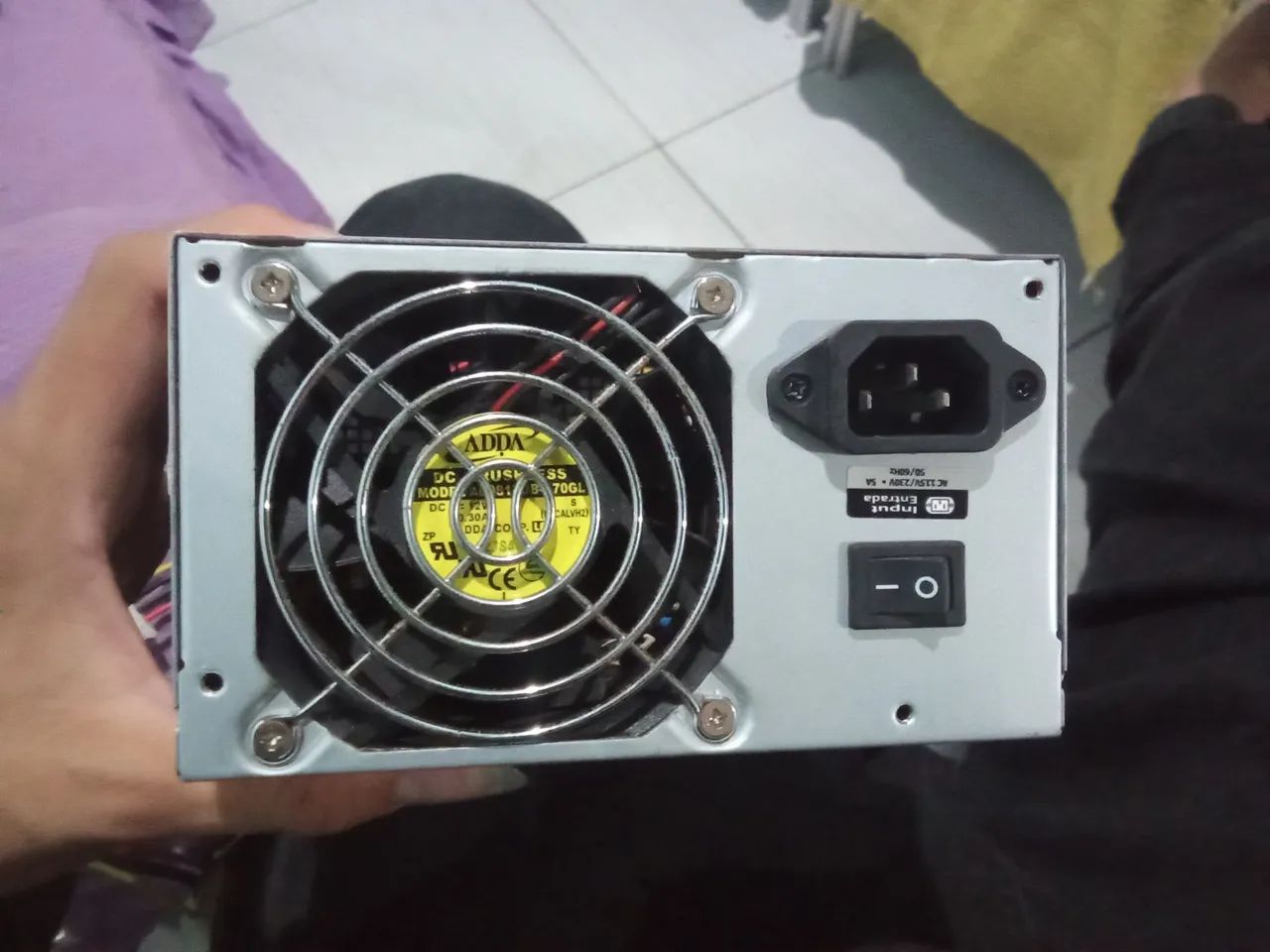 Fonte 300W Pc 80 plus - Foto 2