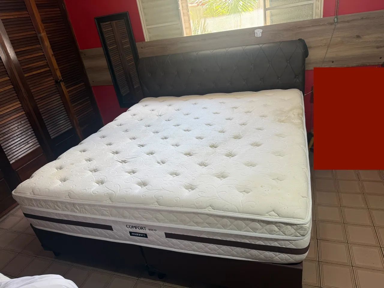 Cama Box- King Size-Oportunidade 