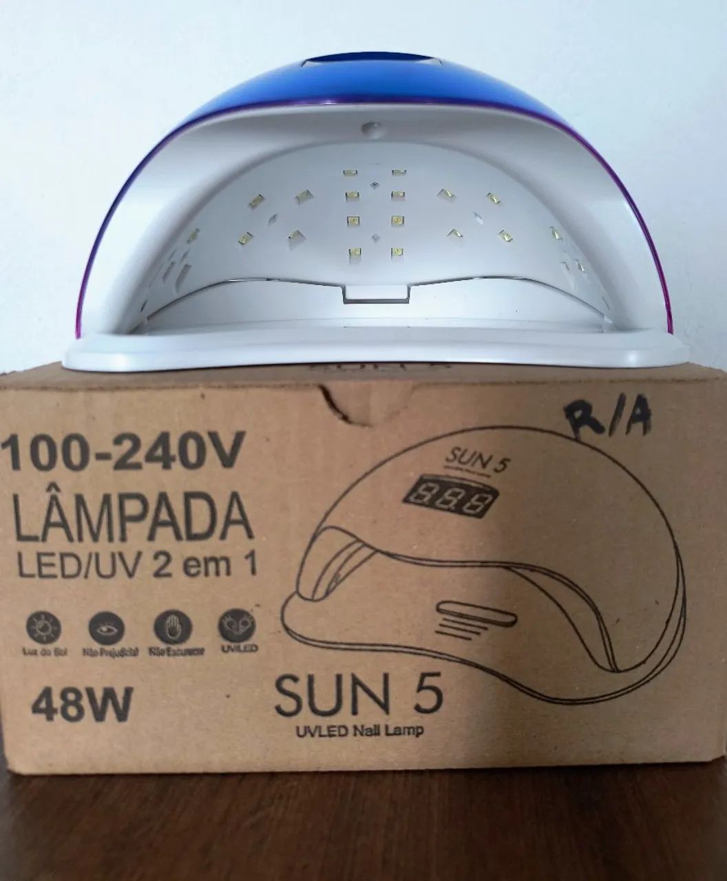 Cabine Led Uv Sun One 5 Digital Sensor Bivolt 48w<br> - Foto 4