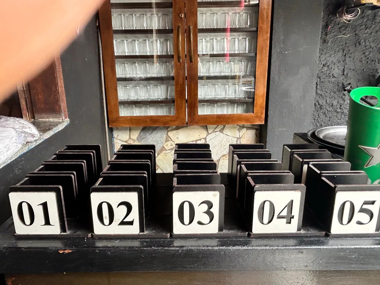 Porta guardanapo do numero 01 ao 22 - Foto 4