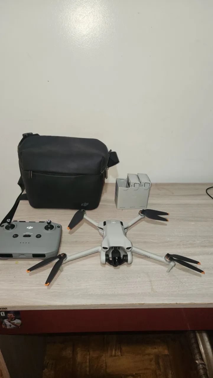 Dji mini 3 fly more combo plus+cartão Sandisk Extreme 128gb - Foto 5