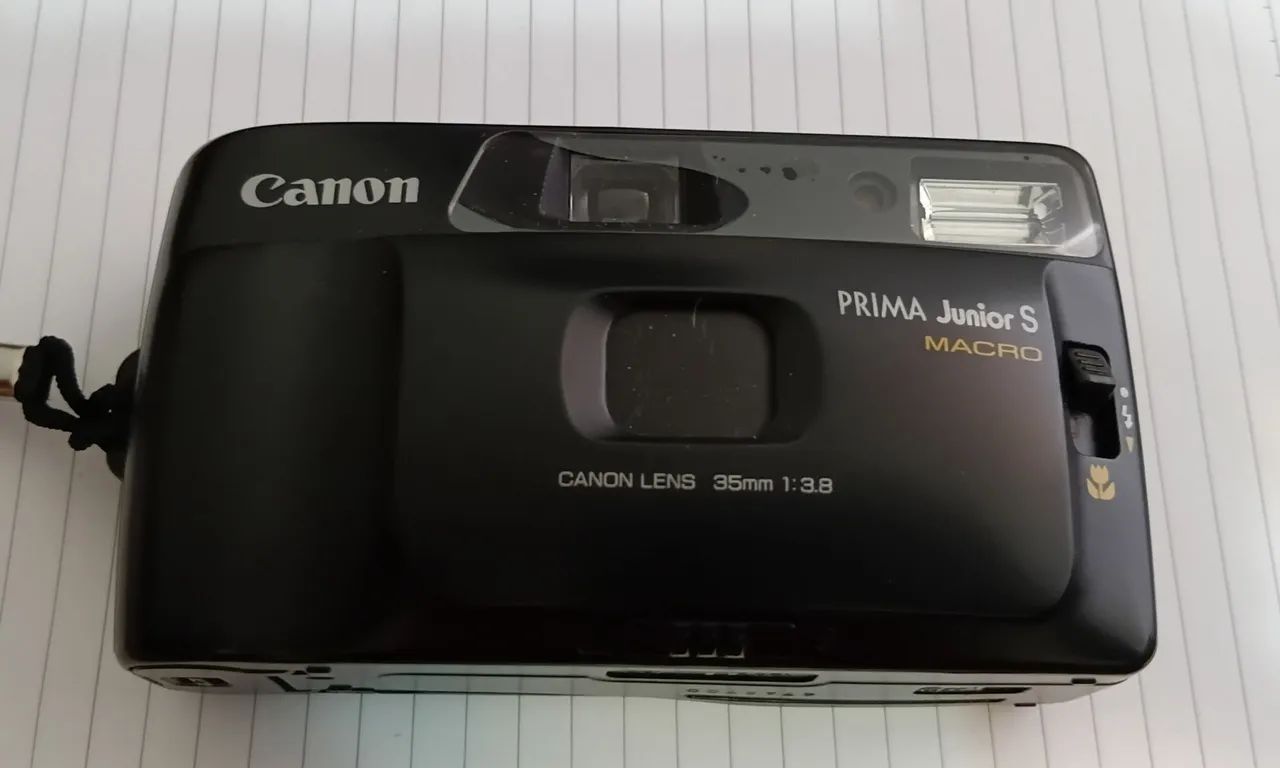 Câmera analógica Canon Prima Junior S Macro