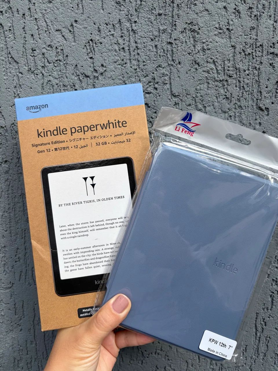 Kindle paperwhite 12 signature edition 32gb lacrado com garantia