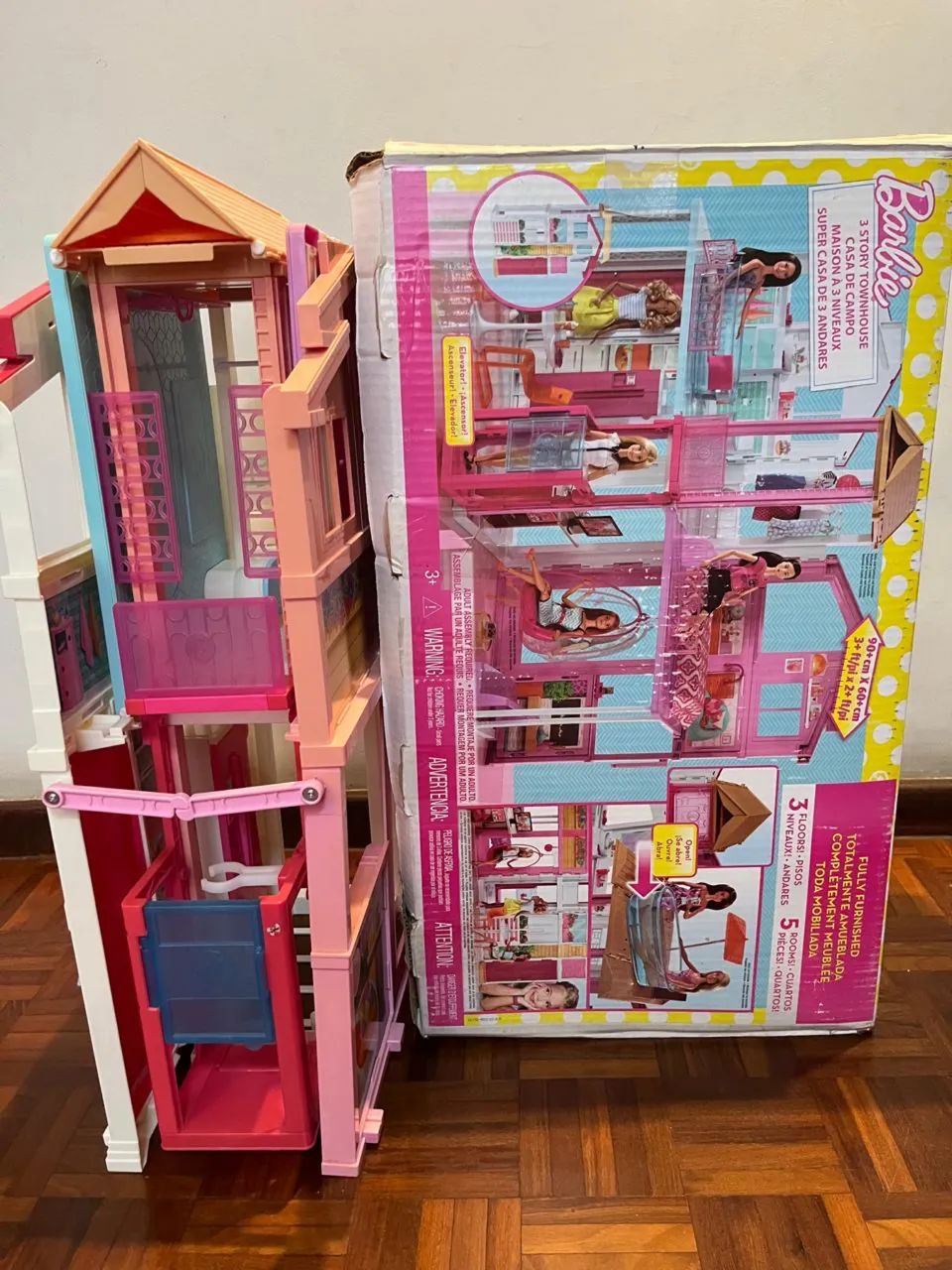 Casa da Barbie 3 andares com elevador - Foto 4