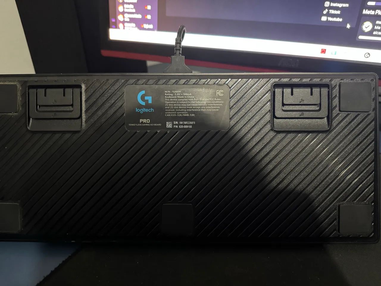 Teclado Mecânico Logitech G PRO - Foto 3