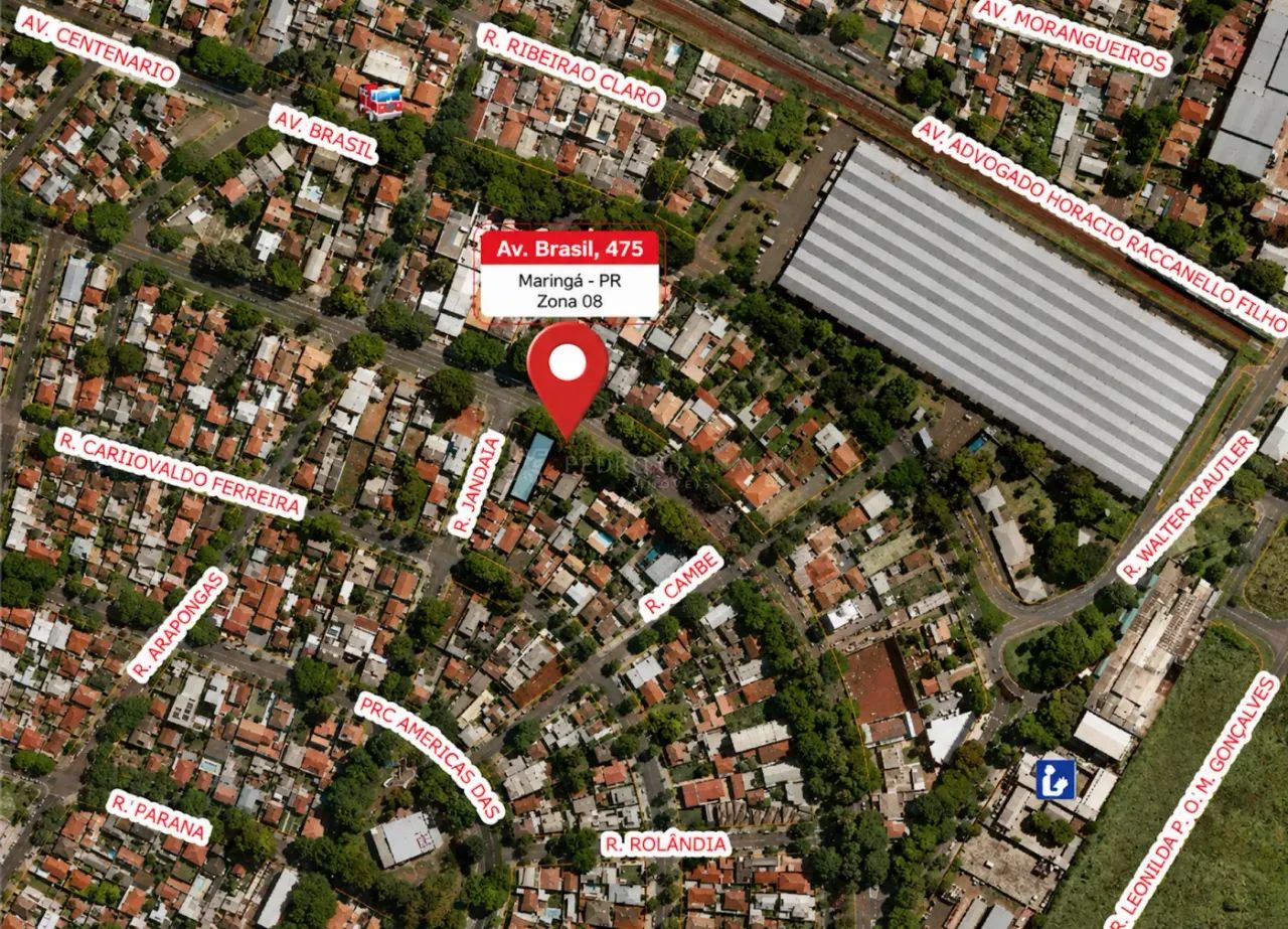 Terreno Comercial na Av. Brasil | 531 m² | Zona 08 - Foto 4