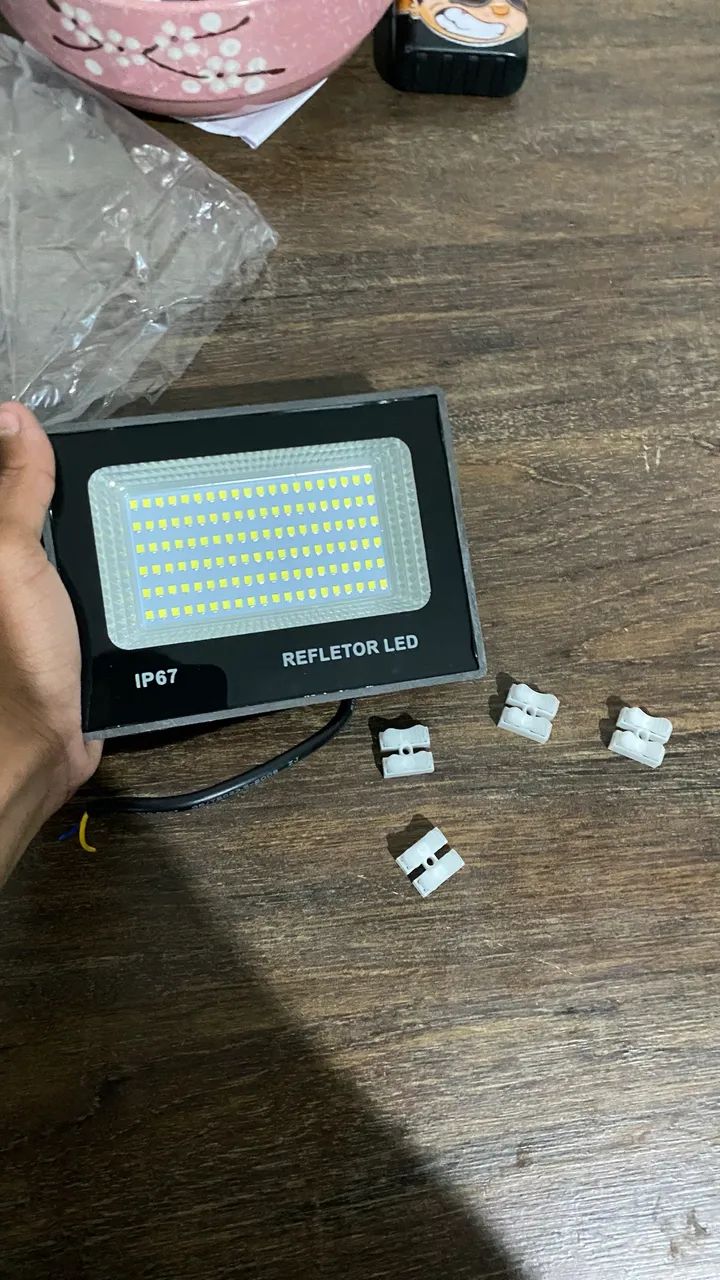 Refletor de led 400w *novo*