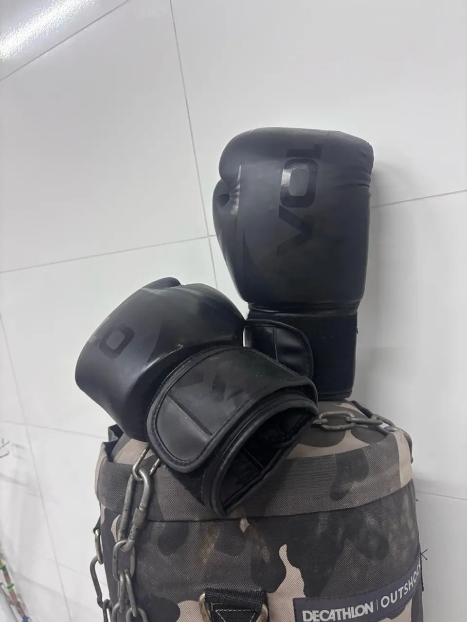 Saco de box, luvas Volo e talas  - Foto 2
