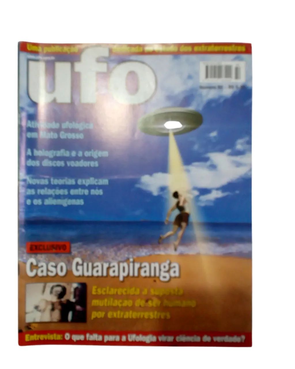 Lote com 5 Revistas UFO - Coleção Selecionada - Números 80 à 83 e