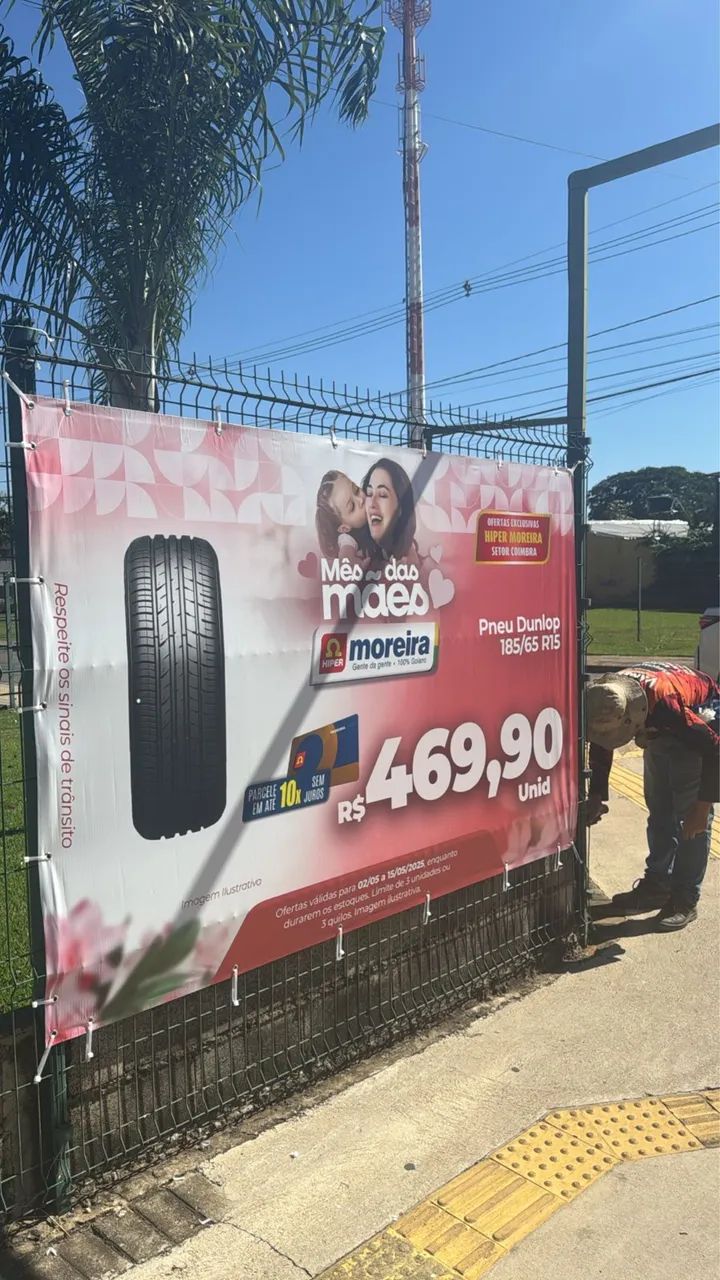 Comunicação Visual e Fachada de Loja em Lona - Impressão Digital - Foto 2