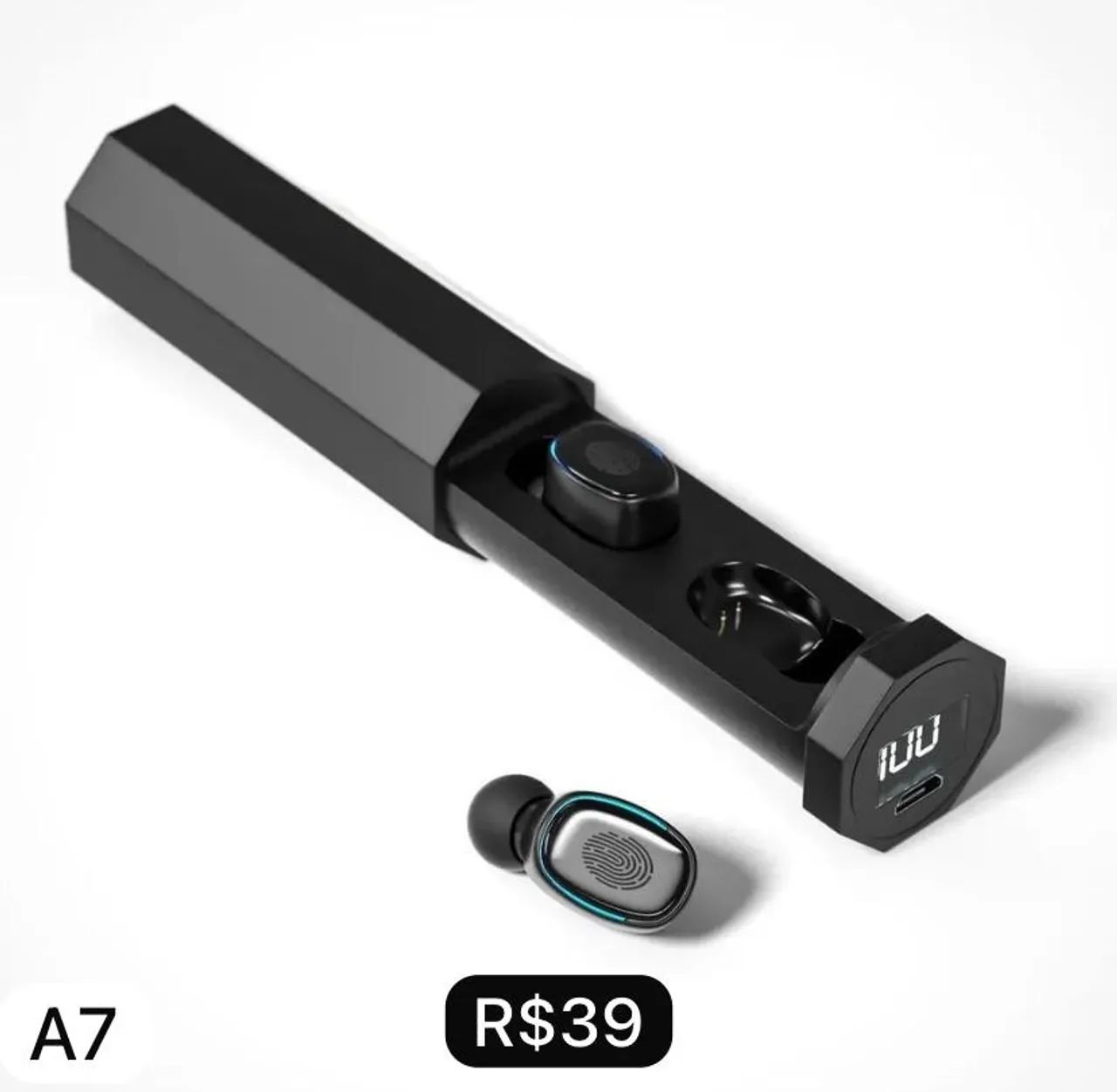Fone A7 Bluetooth - Produto Novo
