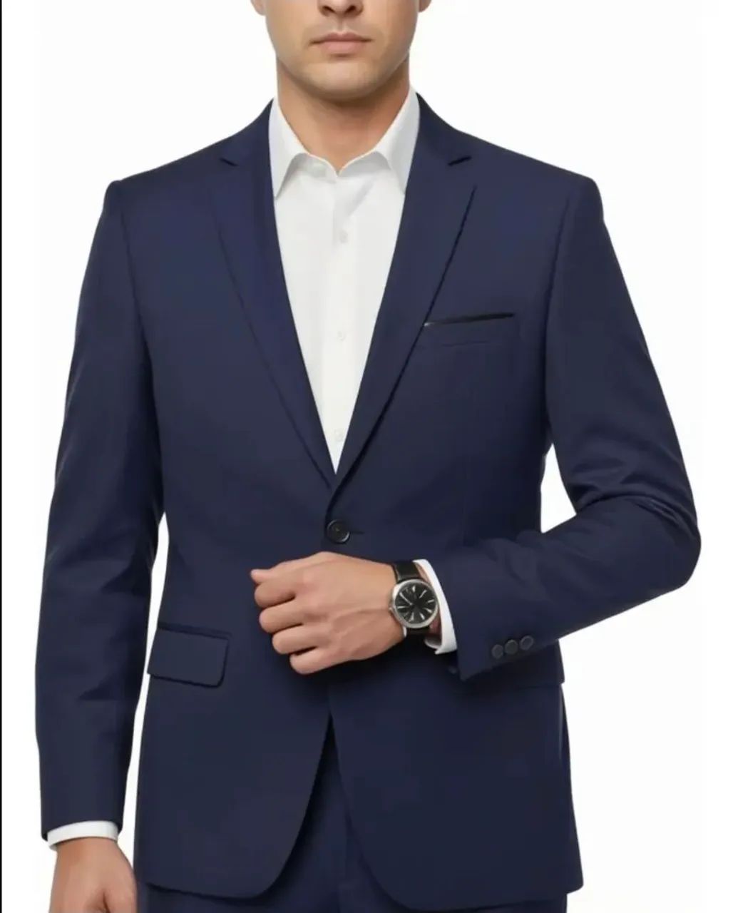 TERNO AZUL MARINHO - ITALIANO, MODELO SLIM. - Foto 3