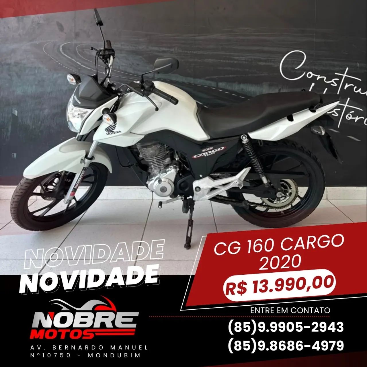 HONDA CG 160 CARGO 2020