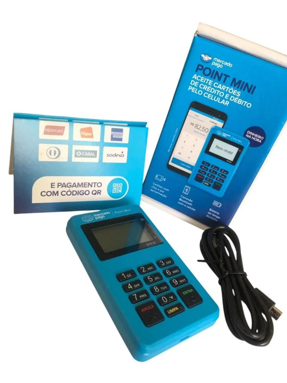 MAQUININHA DE CARTÃO MERCADO PAGO