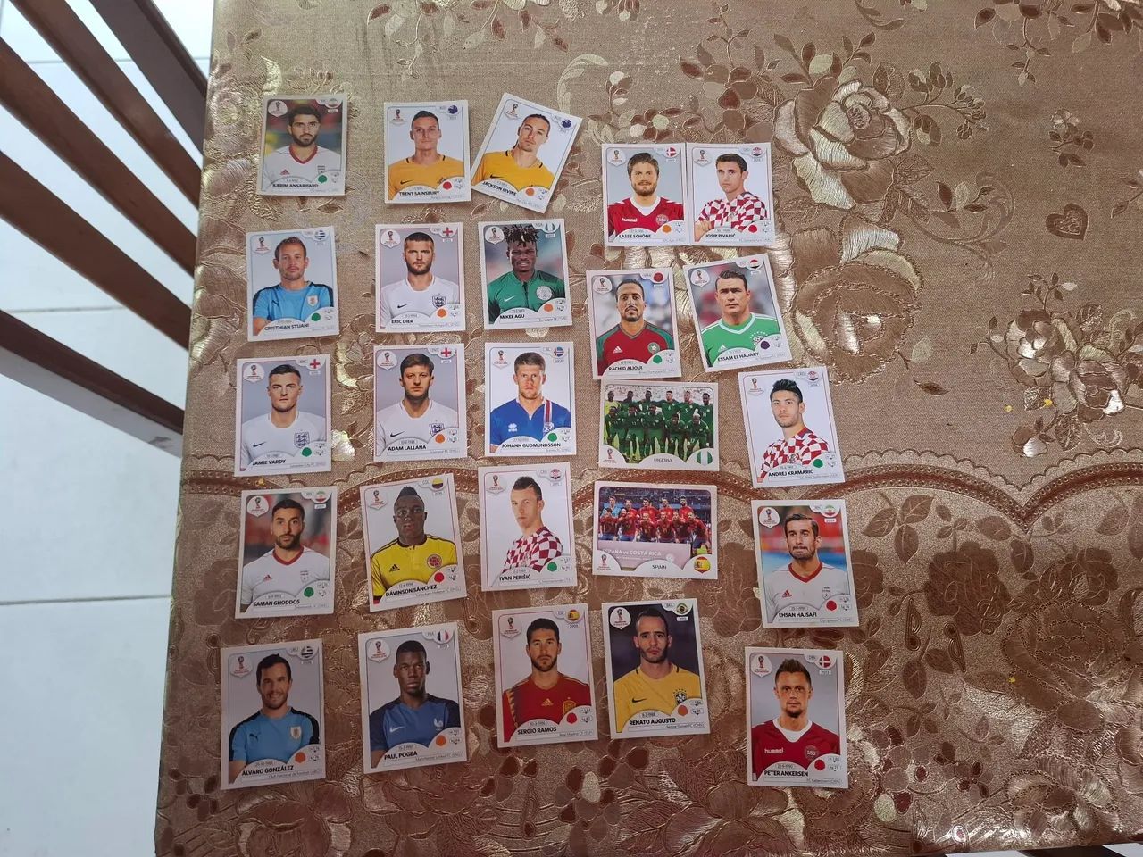 Figurinhas copa 2018