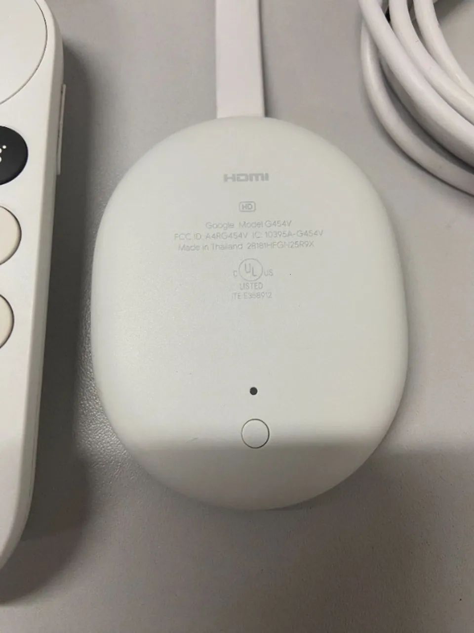  Chromecast 4ª Geração com Google TV (versão Full HD) G454V  - Foto 3