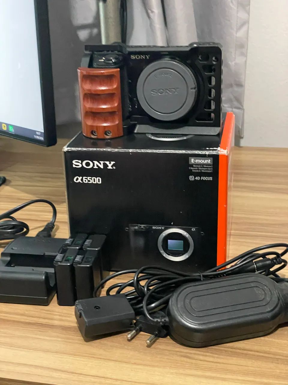 Câmera Sony a6500 4k  - Foto 4
