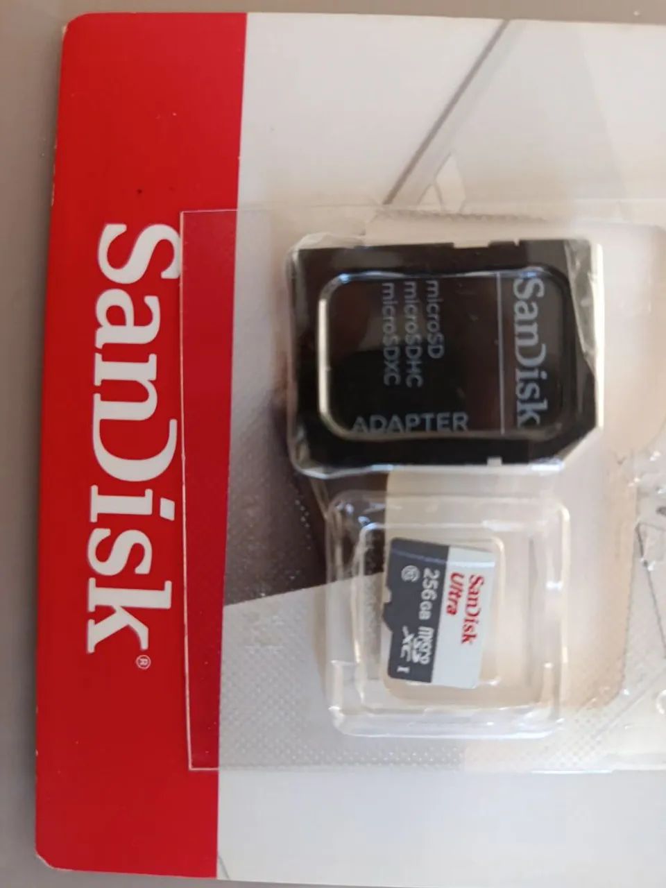 Micro SD sandisk original 256gb - Foto 2