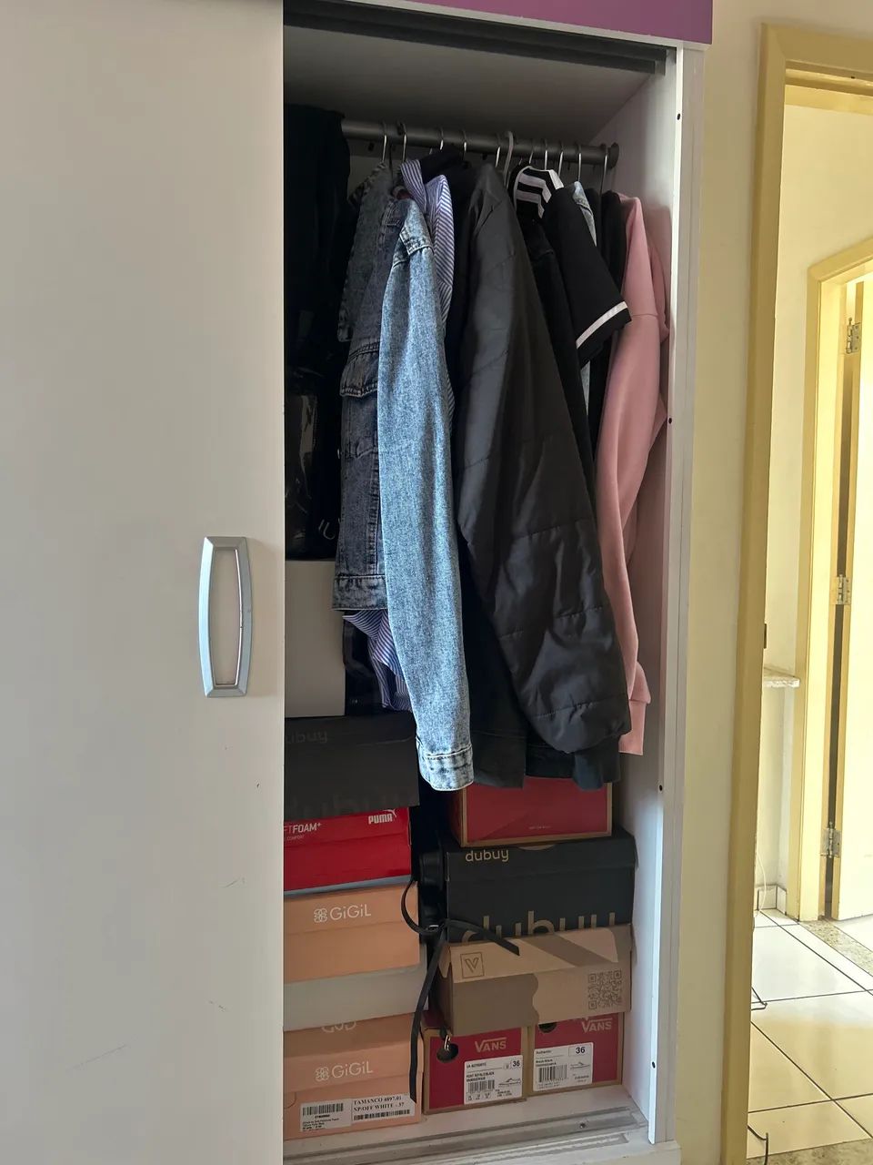 Guarda roupa solteiro 2 portas e 2 gavetas - Foto 5