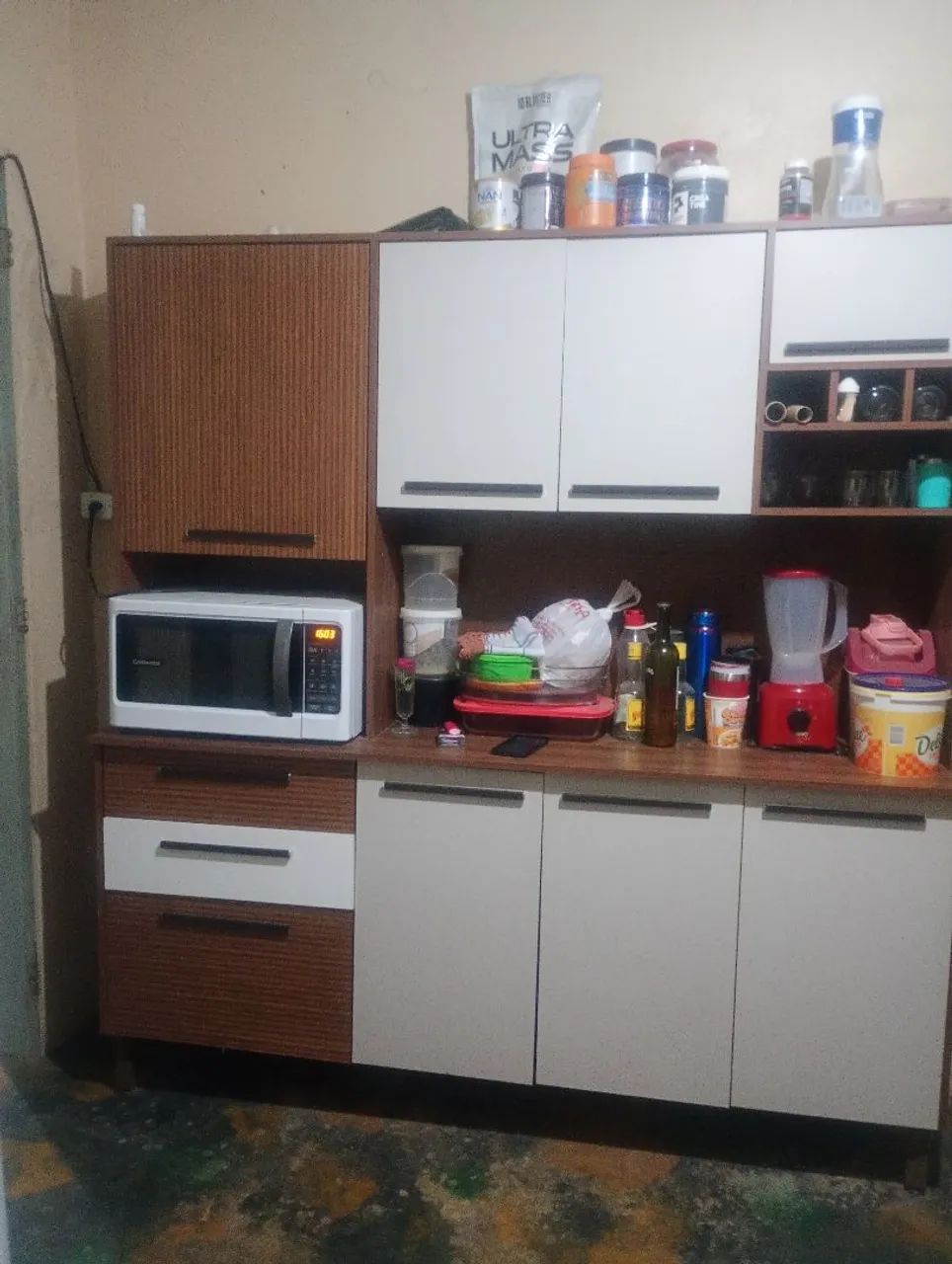 Semi-new cabinet for sale due to travel