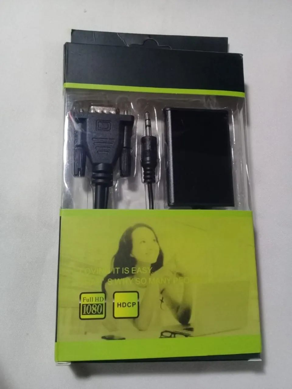 Cabo adaptador VGA para HDMI. - Foto 5