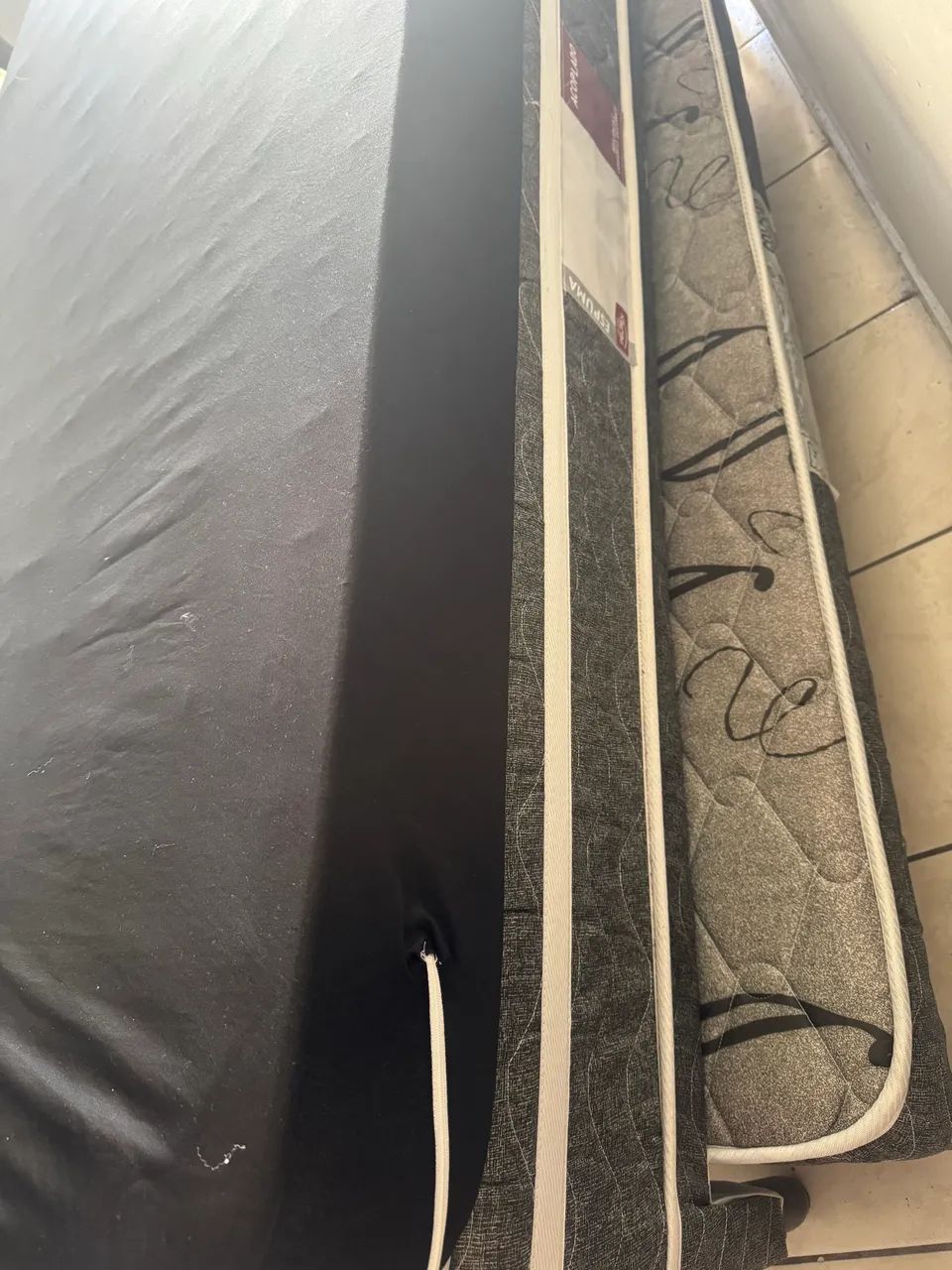CAMA SOLTEIRO BOX CONJUGADA COM COLCHÃO AUXILIAR  - Foto 3