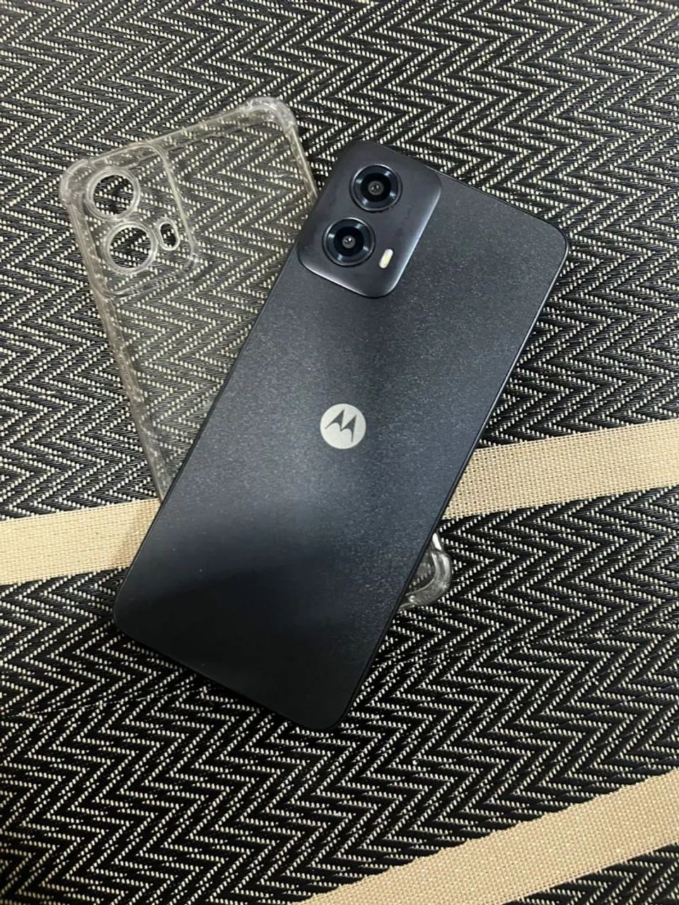 Moto g34 5g 128gb zero troco em iPhone  - Foto 2