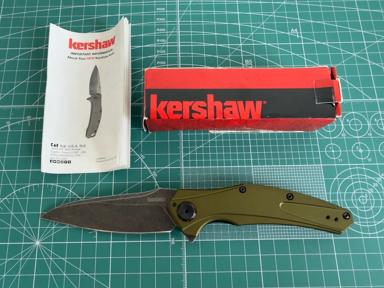 Canivete Kershaw Barenuckle 777OLBW - Excelente estado, usado apenas 3 vezes - Foto 2