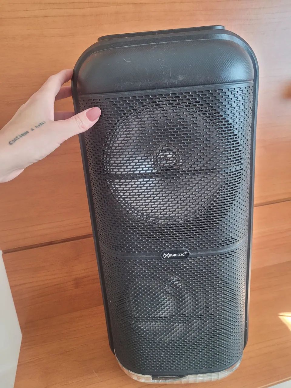 CAIXA SOM MOX MO-s710 - BLUETOOTH KARAOKE MICROFONE 