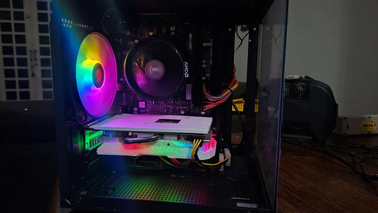 Pc gamer completo - Am4 - Ryzen - rx 580 - Foto 3