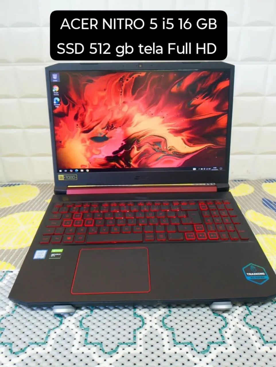 ACER NITRO 5 i5 16 GB SSD 512 GTX 1650