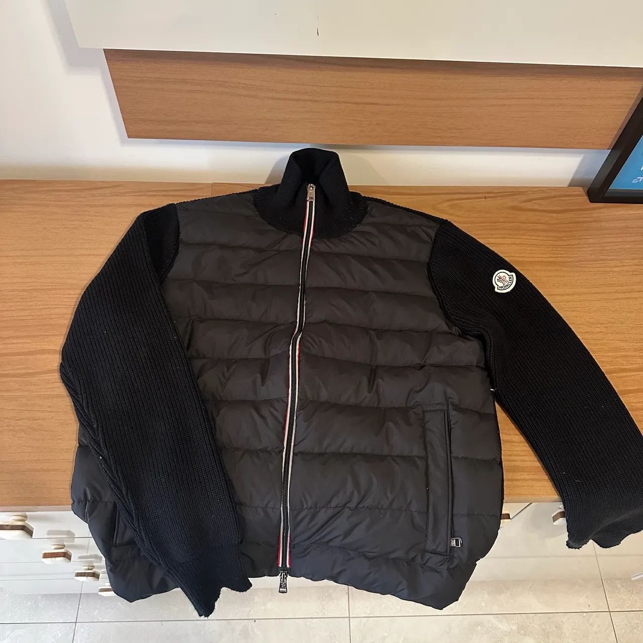 Moncler Cardigã Acolchoado