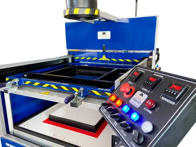 Termoformadora - (Vacuum-Forming) - Máquina de Termoformagem - Termo-Vac 100/100 Semi-Aut. - Foto 5