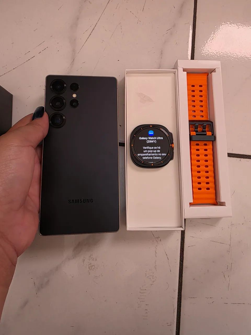 S25 ultra com relógio  - Foto 2