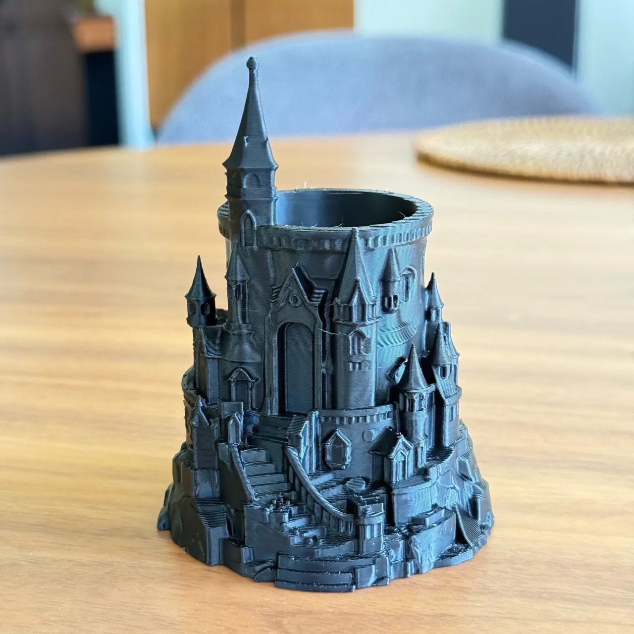 Porta canetas do castelo de Hogwarts de Harry Potter - Hobbies e