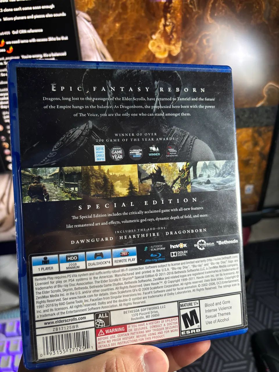 The Elder Scrolls: Skyrim de PS4 - Foto 2
