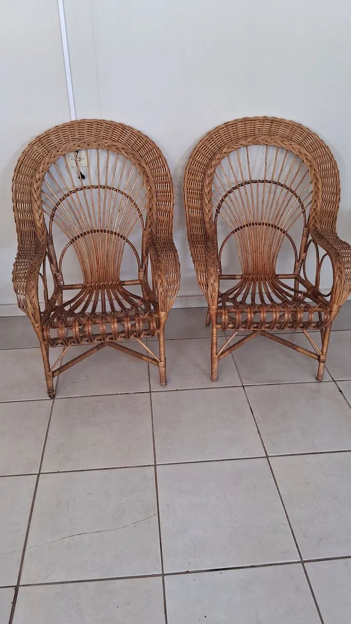 2 Cadeiras de Vime  - Foto 3
