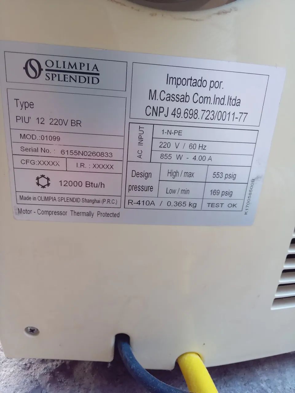 Ar-condicionado portátil excelente  - Foto 5