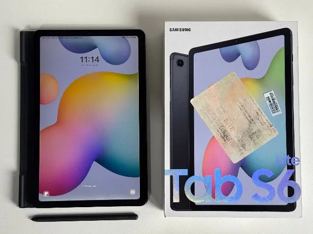 Galaxy Tab S6 Lite 64GB Cinza