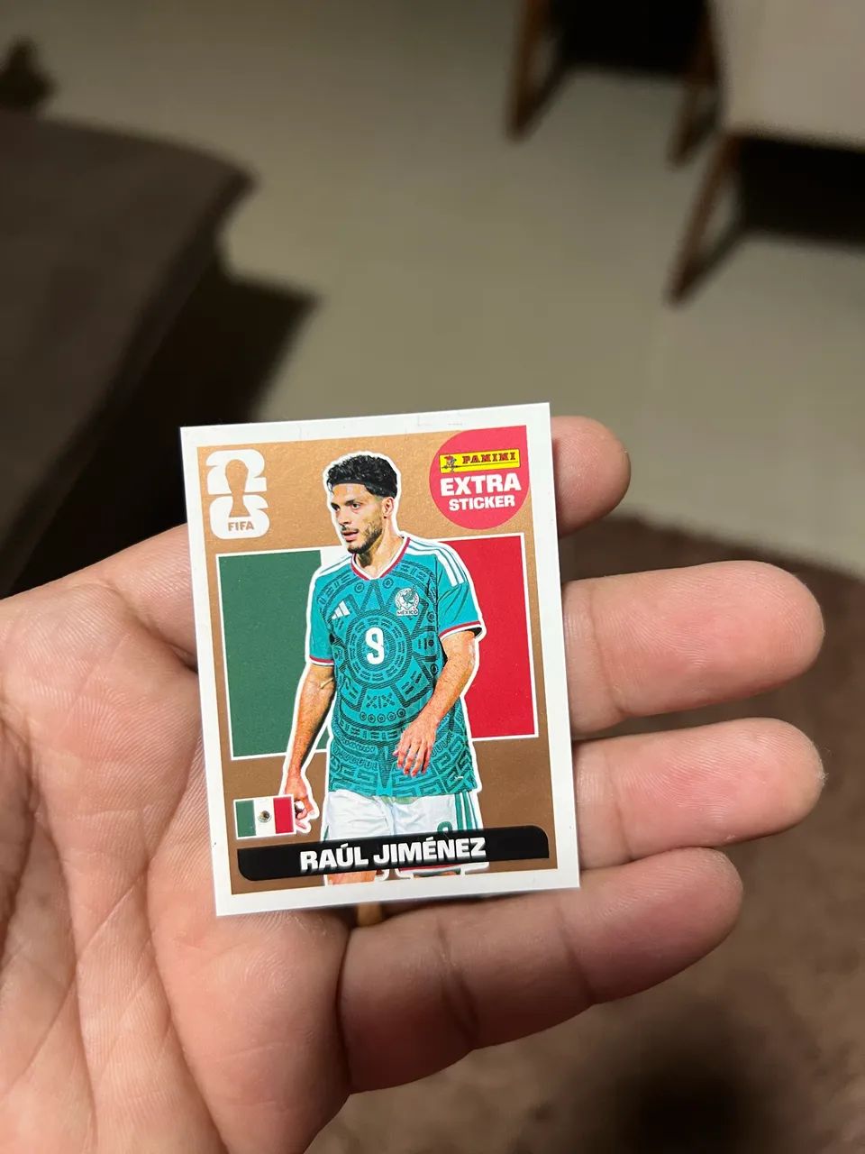Figurinha Lendária Raul Jimenez bronze