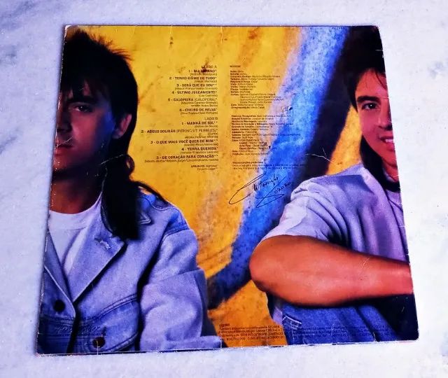 lp vinil - chitãozinho e xororó - nossas canções preferidas - Foto 3