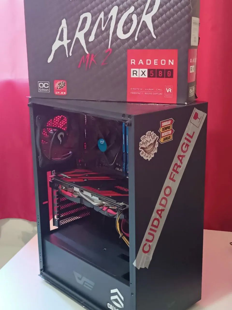 Computador gamer rx 580 8gb
