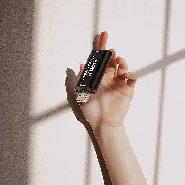 Placa de captura de vídeo HDMI USB Full HD 4K para streaming ao vivo 1080p. - Foto 2