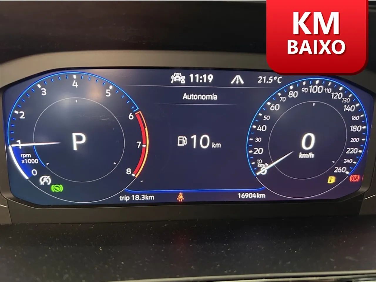 Volkswagen Taos Highline 1.4 250 TSI Flex Aut., foto 11 de 16