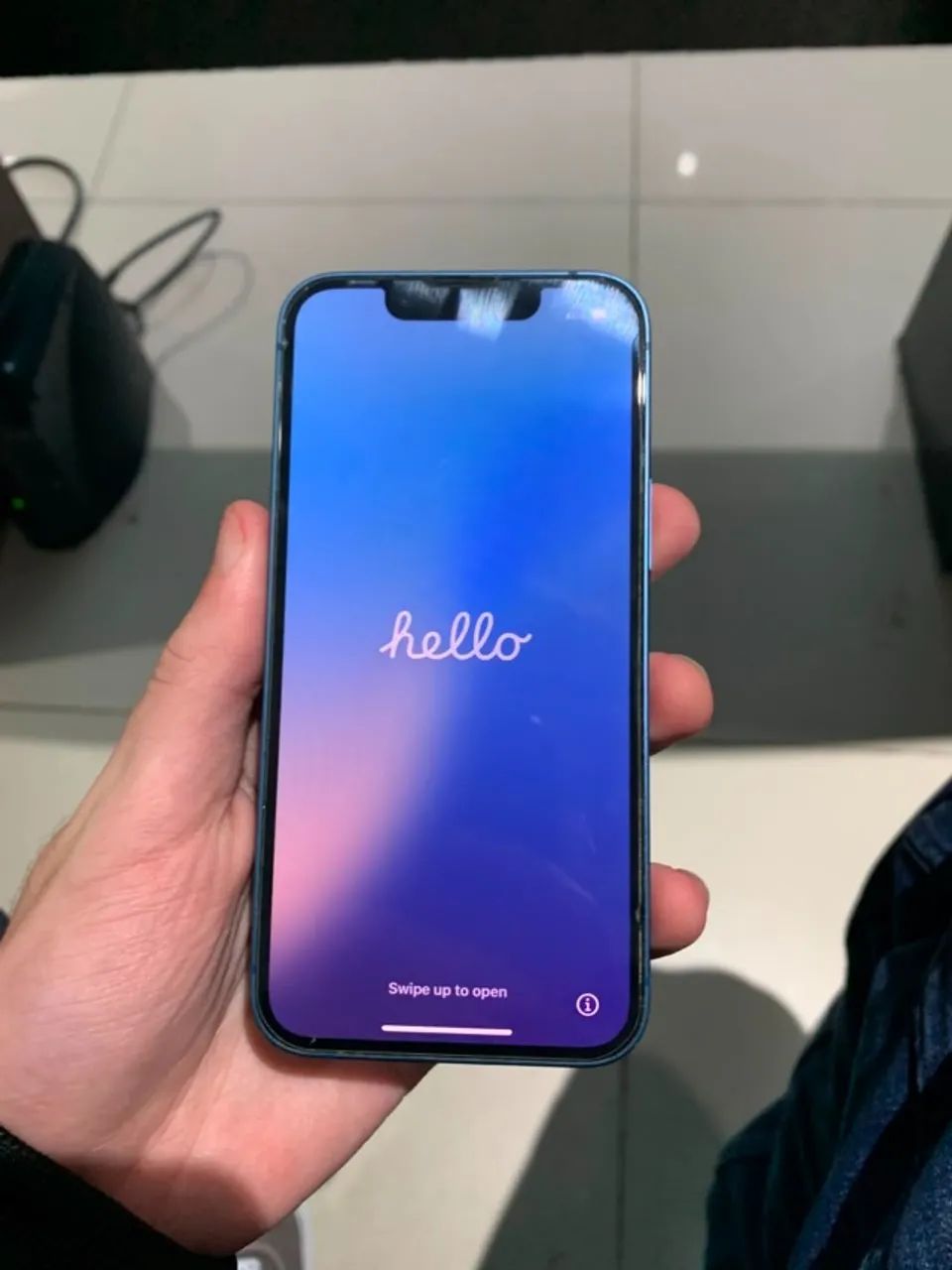 Iphone 13 Mini Azul - Foto 4