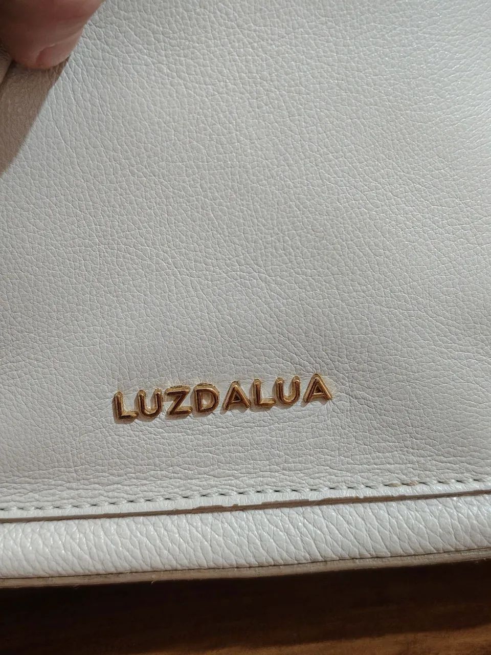 Bolsa bucket de couro luz da lua - Foto 2