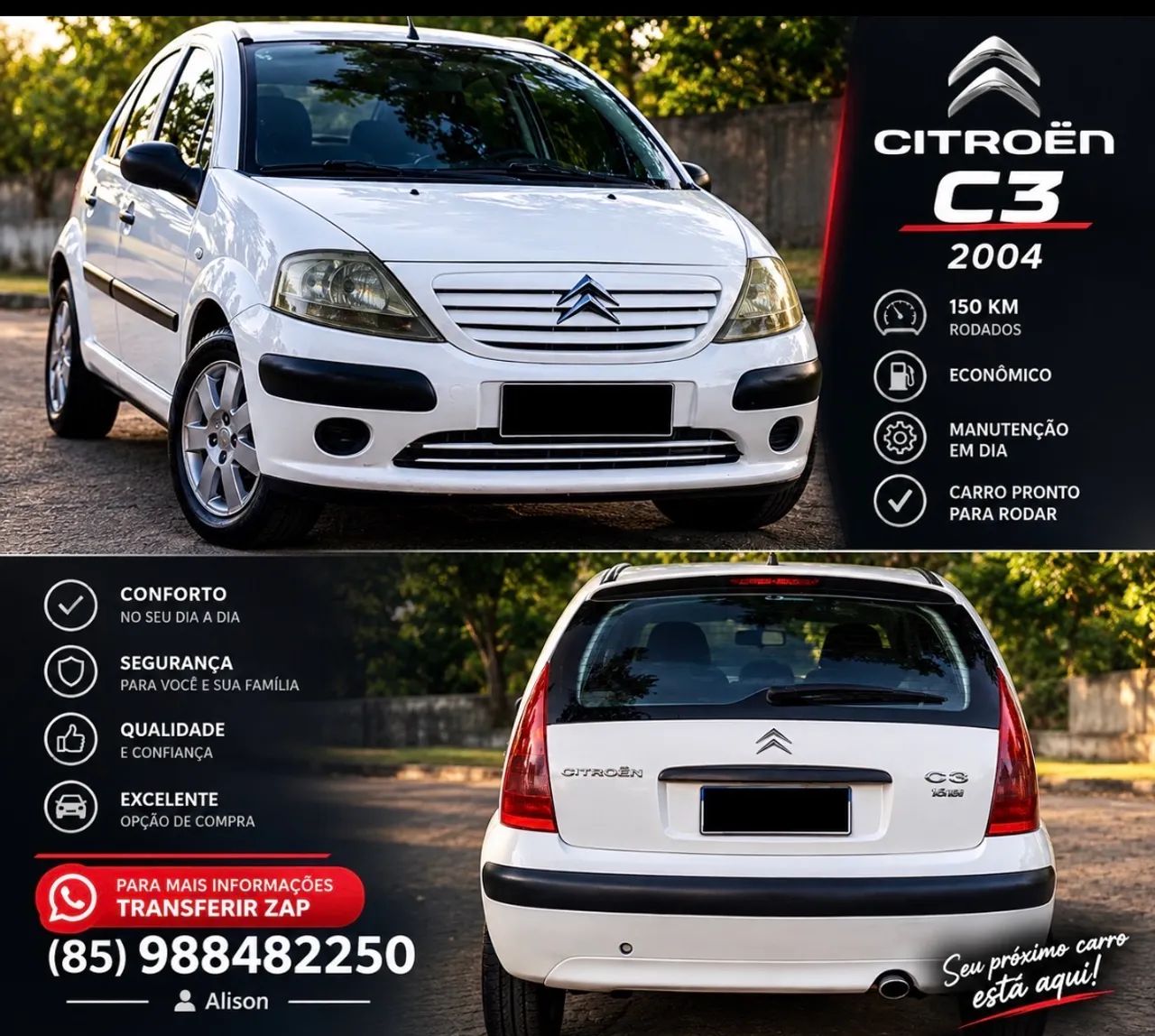 Citroen C3 GLX 1.6/ 1.6 Flex 16V 5P 2005