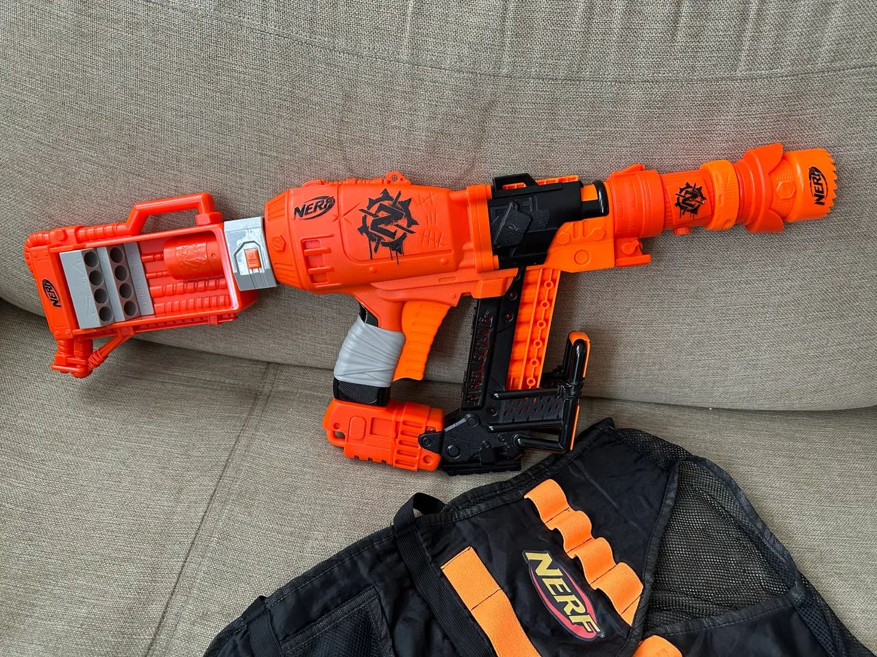 Arma nerf lançador zombie  - Foto 3